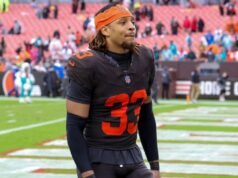 Hickman de los Browns agredido en Nueva York y tratado por heridas leves