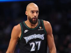 La estrella de los Timberwolves, Rudy Gobert, suspendido para el partido de los 76ers del domingo después de cometer la sexta falta flagrante de la temporada.