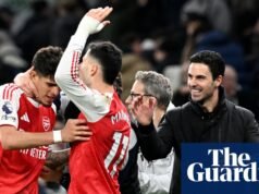 Vencer al Tottenham puede ser un ‘punto de inflexión’ para el Arsenal, dice Arteta con orgullo | Tottenham Hotspur