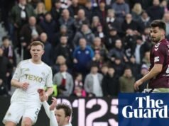 Braga mantiene al Heart en el camino al título contra Aberdeen mientras Ferguson observa | Primera división escocesa