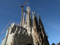 La Basílica de la Sagrada Familia de Barcelona alcanza su apogeo