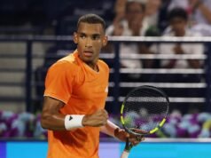 Campeonato de Dubai 2026: Auger-Aliassime gana tras fallar un punto de partido; Wawrinka, drapeado