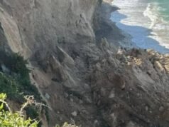 El alcalde de Herzliya advierte que las playas podrían cerrar tras el colapso de un acantilado