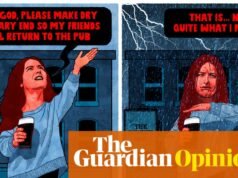 Rebecca Hendin sobre la tiranía del clima tormentoso en el Reino Unido – caricatura | Rebeca Hendin