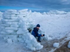 Admira las esculturas de hielo naturales en las playas heladas del Báltico o construye las tuyas propias