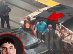 LaMelo Ball fue visto sumergiéndose en Lamborghini después de un accidente automovilístico en Charlotte