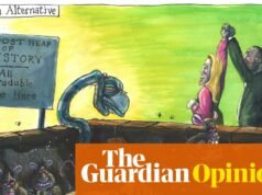 Martin Rowson sobre la victoria de los Verdes en Gorton y Denton – caricatura