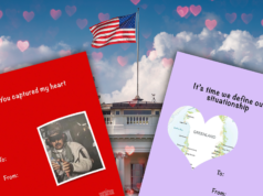 La Casa Blanca celebra San Valentín con tarjetas protagonizadas por Nicolás Maduro de Groenlandia