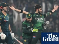 Australia sufre la peor derrota del T20 en la preparación para la final de la Copa del Mundo de Pakistán | equipo de cricket australiano