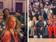 Druski golpea a Lakers-Knicks en MSG con Onlyfans Star Sky Bri