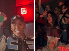 Shelby Carter y Jerrie Johnson dirigen autobuses dobles para el Día de San Valentín