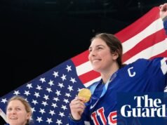 La estrella del hockey estadounidense Hilary Knight responde a la ‘broma desagradable’ de Trump sobre el equipo femenino | equipo americano de hockey sobre hielo