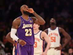 Los Knicks obtienen su sexta victoria consecutiva y vencen a los Lakers en lo que podría ser el último partido de LeBron James en el Madison Square Garden