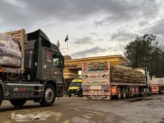 Más de 65.000 camiones de ayuda han entrado en Gaza desde el alto el fuego de octubre, dice COGAT