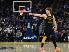 Warriors-Nuggets: Brandin Podziemski quema a los Nuggets