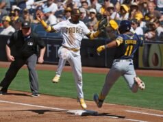 SF Giants expresan confianza en la defensa de Luis Arráez en segunda base