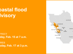 Advertencia de inundaciones costeras emitida para el norte de California de domingo a martes – The Mercury News
