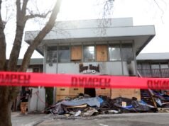 Barbacoa de mano lenta cerrada tras incendio