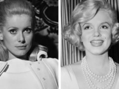 Catherine Deneuve coautoras del libro Marilyn Monroe para el homenaje del centenario