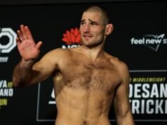 El luchador de UFC Sean Strickland habla sobre Bad Bunny y Ronda Rousey