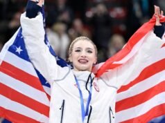 La patinadora artística del equipo de EE. UU. Amber Glenn revela su “amor” para los Juegos Olímpicos de Invierno de 2026