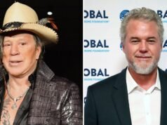 Mickey Rourke afirmó que Eric Dane fue hospitalizado días antes de su muerte
