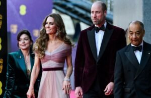 El príncipe William y Kate Middleton esquivan el comentario BAFTA sobre la monarquía en peligro