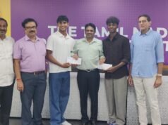 Clausura de Indian Sports, 11 de febrero: Ambrish y Deepesh felicitados por TNCA