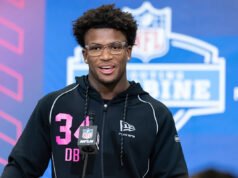 Dejando a un lado el debate sobre el valor de la posición, el safety de Ohio State, Caleb Downs, podría ser el mejor jugador en el Draft de la NFL