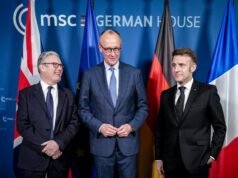 Francia, Alemania y Reino Unido critican los contraataques iraníes en Oriente Medio