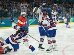 Juegos Olímpicos de Invierno de 2026: la asistencia de Abbey Murphy ayuda al hockey femenino de EE. UU. a derrotar a Canadá