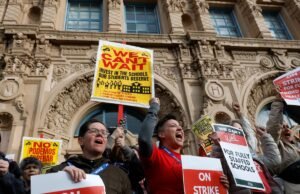 Como siempre, el sindicato de docentes da prioridad a los niños