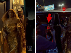 El novio de Lizzo, Myke Wright, toma la cámara de Pap y le toma fotos él mismo