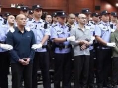 China ejecuta a cuatro miembros más de la mafia birmana