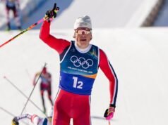 Johannes Klaebo y Einar Hedegart ganan el oro en el sprint masculino de cross-country por equipos en Milán Cortina