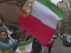Portland se une al día mundial de acción para protestar contra el régimen iraní