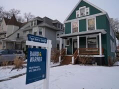 Las ventas de viviendas caen un 8% (la mayor caída en cuatro años) debido a que el mercado “decepcionante” se atribuye al clima.