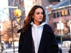 Los Barrel Jeans de Mila Kunis alargan las piernas – Copia el estilo