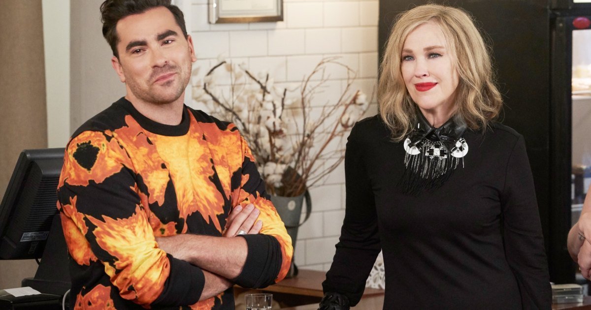 Dan Levy y Catherine O'Hara en Schitt's Creek