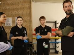 Resumen de Pitt: Las luchas de autolesión de Santos reveladas en una escena sorpresa