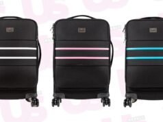 Este equipaje de mano mantiene la ropa limpia y sucia perfectamente separada