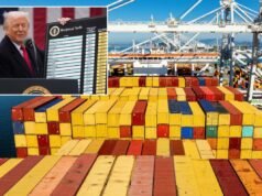 El déficit comercial de EE.UU. se redujo en 2025, pero Estados Unidos importó una cantidad récord a pesar de los aranceles de Trump