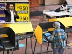 Los votantes deben decidir su identificación.