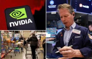 El Dow Jones cae 500 puntos mientras la creciente ansiedad por la IA y la alta inflación sacuden a Wall Street