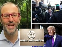 El Banco Mundial enfrenta llamados para despedir al destacado economista que criticó a Israel y que demandó a Trump por las sanciones contra su esposa.