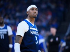 Jaden McDaniels de los Timberwolves está fuera por tendinitis rotuliana en la rodilla izquierda; El estatus de Anthony Edwards se vuelve cuestionable para el lunes