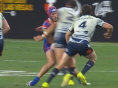 El ala cerrada de los Cowboys, Braidon Burns, autorizado para jugar después de la audiencia judicial, el tackle alto a Kalyn Ponga fue degradado