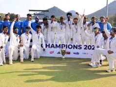 Tamil Nadu gana el Trofeo CK Nayudu y vence a Maharashtra en la final