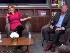 Krysten Sinema admite haber tenido una apasionante aventura con un guardaespaldas casado y le ruega a su angustiada ex esposa que no la demande