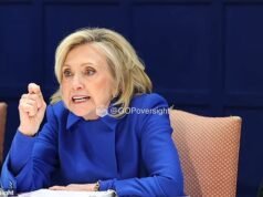 Hillary Clinton, que menea el dedo, EXPLOTA en Nancy Mace tras un evento ‘íntimo’ de Howard Lutnick